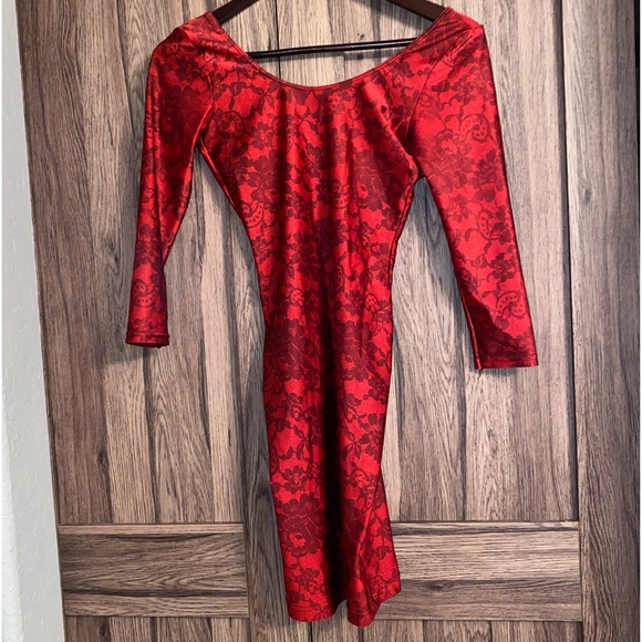 American Apparel Floral Print Mini Dress - Picture 3 of 8